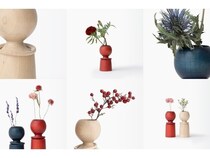 職人の手仕事で作られた草木染めの一輪挿しこけし「草木染め 東京花こけし」誕生