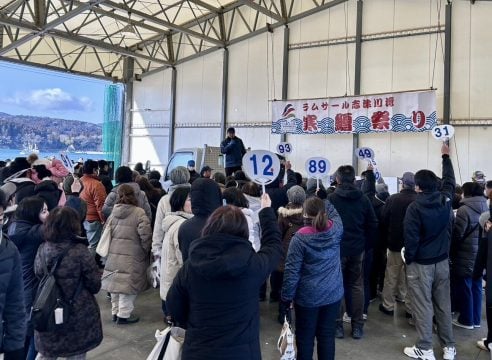 【開催レポート】これぞ冬の南三陸！寒鱈祭り×活あわび即売会