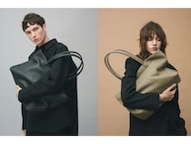 土屋鞄発の人気防水レザーバッグにミニ＆ラージサイズが新登場。オンオフを問わず活躍。