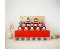 子どもが触ることを想定して作られたひな人形「ひなつみき」発売！収納もラクラク