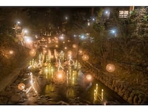 【熊本県南小国町】黒川温泉でライトアップイベント「湯あかり」開催中！里山の環境保全と観光を融合