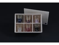 富士山モチーフの手作りガラス酒器「fuji choko」花火が登場！富士山の造形美を世界へ