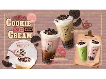 「CHA BAR」から、期間限定「クッキー＆クリーム」シリーズ新登場！トッピングも