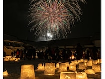 【秋田県鹿角市】「道の駅かづの」が中学校とコラボしたイベント開催！学生考案のグルメや冬花火など