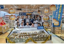 8時間でシュークリームを7,382個販売。「オランジェ」 が、ギネス世界記録達成！