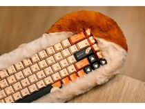 ふわふわカバー×本格的なタイピング性能！メカニカルキーボード「PETBRICK 65 」登場