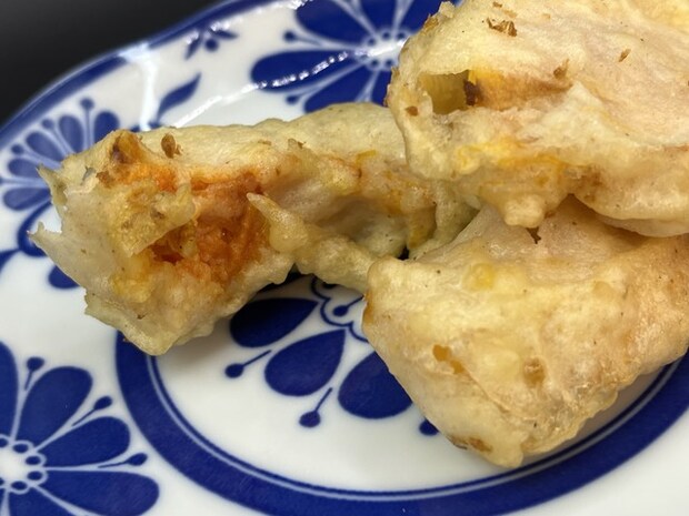 ❷バターアーモンド天ぷら1-2