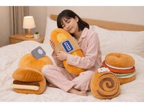 人気ベーカリーの看板パンを抱いて眠る！抱き枕「おやすみベーカリー」数量限定で発売