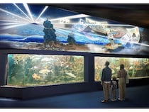 【三重県伊勢市】「伊勢シーパラダイス」でゆかりの文化財を活用した「浜参宮」デジタルアートを実施