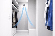 収納換気ファン「カラリFan-R」発売！工事なしで収納空間の湿気・ニオイ・カビを抑制