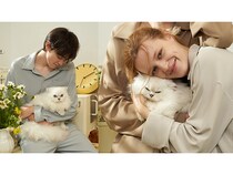 「手で払うだけで毛が落ちる」ルームウェアがMakuake先行販売開始。抱っこも快適！