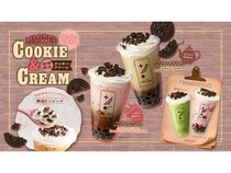 「CHA BAR」から、期間限定「クッキー＆クリーム」シリーズ新登場！トッピングも