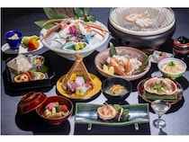 【石川県金沢市】金沢犀川温泉「滝亭」、日帰りランチで活ずわいがにを楽しめるプランを開始