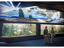 【三重県伊勢市】「伊勢シーパラダイス」でゆかりの文化財を活用した「浜参宮」デジタルアートを実施