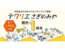 【東京都中野区】延べ1,750人が利用！中高生向けクリエイティブハブ拠点「テクリエさぎのみや」