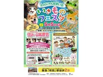 【大阪府吹田市】250匹以上の保護犬・猫の「わんにゃん住まいる譲渡会」と「いきものフェスタ」開催