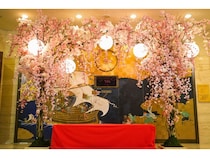 【兵庫県神戸市】神戸ポートピアホテルに枝垂れ桜のフォトスポット登場！春限定のパン・スイーツも販売