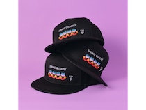 富山県朝日町の名景「春の四重奏」をモチーフにした刺繍キャップ、50個限定発売！