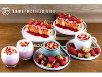 【福岡県福岡市】「kawara CAFE＆DINING KITTE博多店」に3種のいちごスイーツが期間限定で登場！