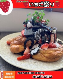 【徳島県徳島市】春のいちご祭り🍓　pancake cafe mahalo