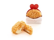 【香川県琴平町】「参道えび 海老乃家 こんぴら店」に「プレミアム海老チーズあられ揚げ」が登場