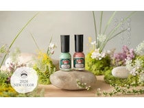 日本画絵具店・上羽絵惣の「胡粉ネイル」に新色！風にそよぐ草花の美しさを宿す2色