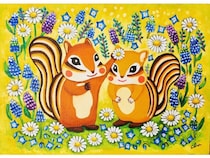 【東京都千代田区】丸善・丸の内本店で、藤岡ちさ展「ちいさなりすたちのおはなし」開催！サイン会も実施