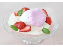 【東京都新宿区】グリル満天星で春限定「桜のロマノフ」が登場！昭和レトロな洋食屋スイーツも楽しめる