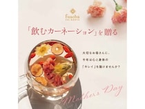 花茶・果茶専門店「fuacha」より“飲む花束”の母の日ギフトが登場