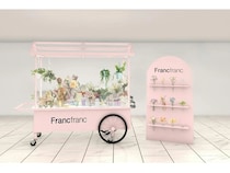 【神奈川県横浜市】Francfrancが、母の日に向けたPOP UP SHOPを開催！アートフラワーワゴンが登場