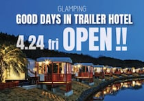 【栃木県・高根沢のニュース】道の駅にグランピング誕生！4/24オープン「GOOD DAYS IN TRAILER HOTEL」