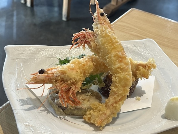❶足赤エビ天1