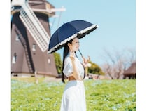 立体フリルと100％遮光生地を店頭で体感、「芦屋ロサブラン」が限定でPOP-UPを開催
