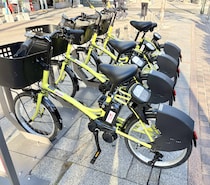 【岡山市】“新”ももちゃりが設置されてる。3月18日からリニューアル