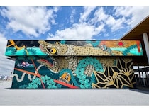 【福井県美浜町】日本の大衆芸術を表現！大阪・関西万博の壁画「希望の系譜」が移設＆完成披露会を開催