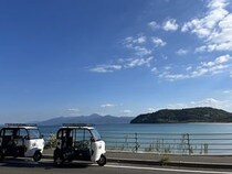 【佐賀県唐津市】電動トゥクトゥクレンタカー「Kari Tuku」に新サービス！海岸線を走り、グルメも満喫