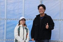 シリーズ「大地を駆けるー地域おこし協力隊員紹介─」　品質高いトマトづくり目指す　兼谷颯斗さん・歩美さん