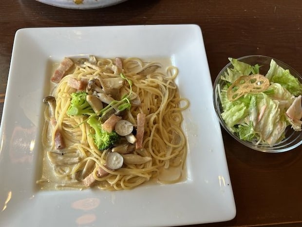 クリームパスタ1