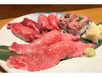 【東京都港区】6月土曜・祝日限定！「肉酒場 ケナシバ」に黒毛和牛の「牛寿司4種食べ放題」登場