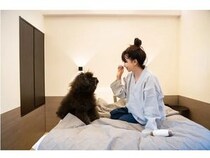 【群馬県長野原町】『あさま空山望』に愛犬との一人旅プランが登場！添い寝ができるベッドも