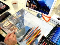 【東京都武蔵野市】描くことを日常に！大人のための手ぶら絵画教室テブレゴが「コピス吉祥寺校」オープン