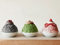 「Café Kitsuné」で和と洋をミックスしたオリジナルかき氷3種を発売！