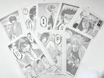 【熊本県熊本市】熊本マンガアーツの「漫画ペン入れ体験」に『ちるらん 新選組鎮魂歌』の原稿が新登場