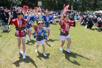 ふうれん白樺まつり 多彩な催しでにぎわう 阿波おどり、ステージショーなど