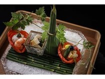 【長野県軽井沢町】「星のや軽井沢」メインダイニングにて「山の懐石」夏限定メニューが7月登場