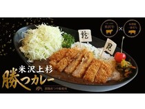 【山形県米沢市】上杉城史苑館内の米沢牛レストラン「アビシス」に「米沢上杉勝つカレー」登場！
