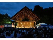 【福井県池田町】伝統を未来へつなぐ「能楽の郷 池田 皐月薪能」開催。人間国宝の舞が観客を魅了