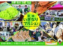 宮城県の美味しいものを集めた「宮城いぎなりマルシェ！」を全国で開催