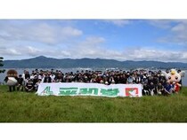 【滋賀県】「びわ湖の日」に向け、平和堂が琵琶湖湖岸4か所で一斉清掃を実施！252kgのゴミ回収