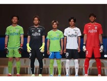 湘南ベルマーレとのユニフォームパートナー契約をアマダが更新！3選手が表敬訪問